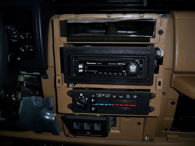 jeep tj hvac controls